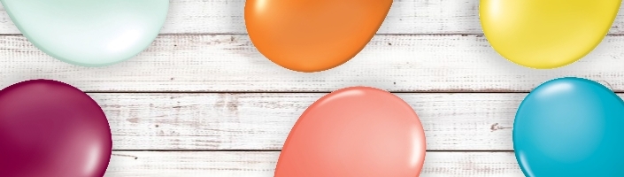 Plain Coloured Balloons | Party Save Smile